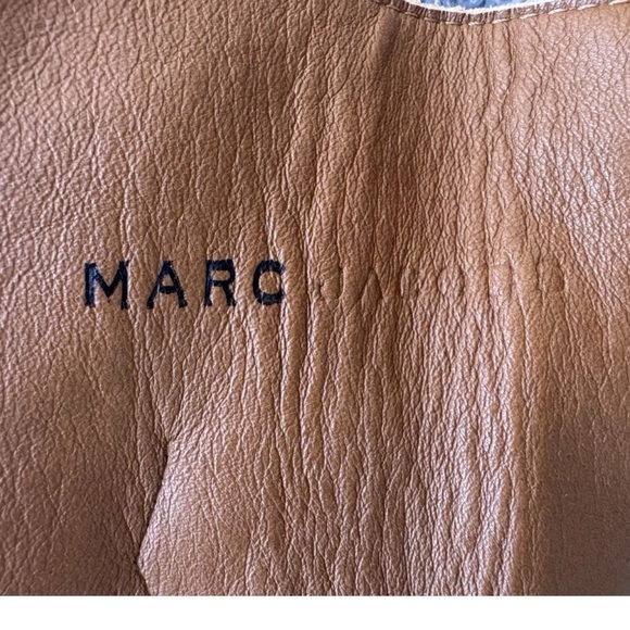 Vintage 90s Y2K Marc Jacobs Castoro Fur Lined Lace up Pink Blush Suede Heel Boot - Picture 10 of 13